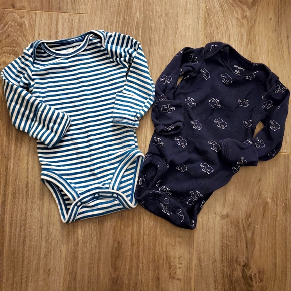 CARTERS Newborn Long Onsies
